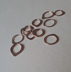 STHENO rose gold piercing ring