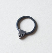 Load image into Gallery viewer, TRINUM sterling silver and niobium piercing ring