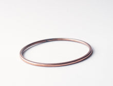 Load image into Gallery viewer, SILVER OR COPPER BANGLE