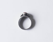 Load image into Gallery viewer, SILVER RING WITH COPPER OR BRASS BALL