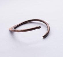 Load image into Gallery viewer, GAUGED COPPER HOOPS