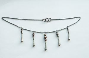 SILVER AND COPPER NECKLACE