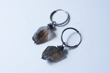 Load image into Gallery viewer, SMOKY QUARTZ EARRINGS
