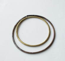 Load image into Gallery viewer, BRASS GAUGED HOOPS