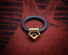Load image into Gallery viewer, CAPTIVE BEAD PIERCING RING IN BRONZE AND NIOBIUM