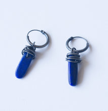 Load image into Gallery viewer, LAPIS LAZULI EARRINGS